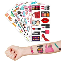GENERIC 96 PCS Spa Makeup Temporary Tattoo Stickers Theme Birthday Party Decorations Supplies Favors Decor Cute Beauty Cosmetic Nail Tattoos Sticker Gifts For Kids Girls Women School Prizes Carnival Christmas 14 GENERIC 96 PCS Spa Makeup Temporary Tattoo Stickers Theme Birthday Party Decorations Supplies Favors Decor Cute Beauty Cosmetic Nail Tattoos Sticker Gifts For Kids Girls Women School Prizes Carnival Christmas -Xmas Mart Sales 81FkavxPWL. SL1500