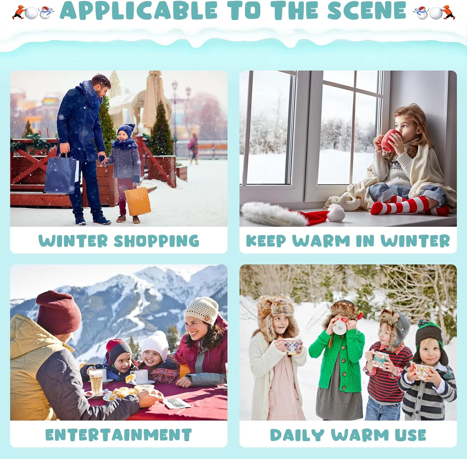 Beeplus Christmas Tree20 Snow Mittens Ski Gloves Unisex Winter Skiing Mittens Toddlers Winter Gloves For Toddler Babby Boys And Girls 9 Beeplus Christmas Tree20 Snow Mittens Ski Gloves Unisex Winter Skiing Mittens Toddlers Winter Gloves For Toddler Babby Boys And Girls - Image 7