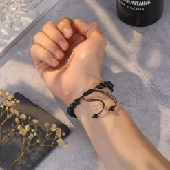 UNGENT THEM Natural Stone Bracelet For Mens, Boys, Boyfriend, Husband, Man, Soulmate, Dad, Son, Grandpa, Grandson, Bonus Dad, Uncle, Brother, Nephew -- Anniversary Graduation Birthday Father's Day Christmas Gift For Him -Xmas Mart Sales 81O3elPut6L. AC UL1500