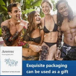 Aresvns Full Arm Temporary Tattoos For Men And Women (L19“xW7”),Temporary Tattoo Waterproof Sleeve Tattoo Last Long,Japanese Fake Tattoos For Adults Christmas Gift -Xmas Mart Sales 81O77WOo3jL. SL1500 1