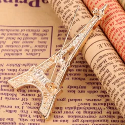 YAZILIND Jewelry Christmas Gift Rose Glaring Eiffel Tower Brooches And Pins Vintage -Xmas Mart Sales 81OILJq3wSL. AC UL1200