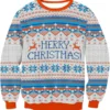 Arvilhill Men's Ugly Christmas 3D Printed Graphic Long Sleeve Sweatshirts
