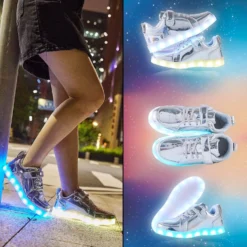 YIQIZQ Led Light Up Shoes For Kids High Top Sneakers For Boys Girls Low-Top Dancing Shoes For Halloween Christmas Party With USB Charging 14 YIQIZQ Led Light Up Shoes For Kids High Top Sneakers For Boys Girls Low-Top Dancing Shoes For Halloween Christmas Party With USB Charging -Xmas Mart Sales 81Oo76h4TeL. AC UL1500