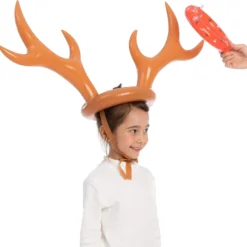 JOYIN 2 Sets Inflatable Reindeer Antler Toss Game Christmas Party Games Ring Toss Game For Christmas Party Supplies One Size Fit All -Xmas Mart Sales 81QeAZAeD L. AC SL1500