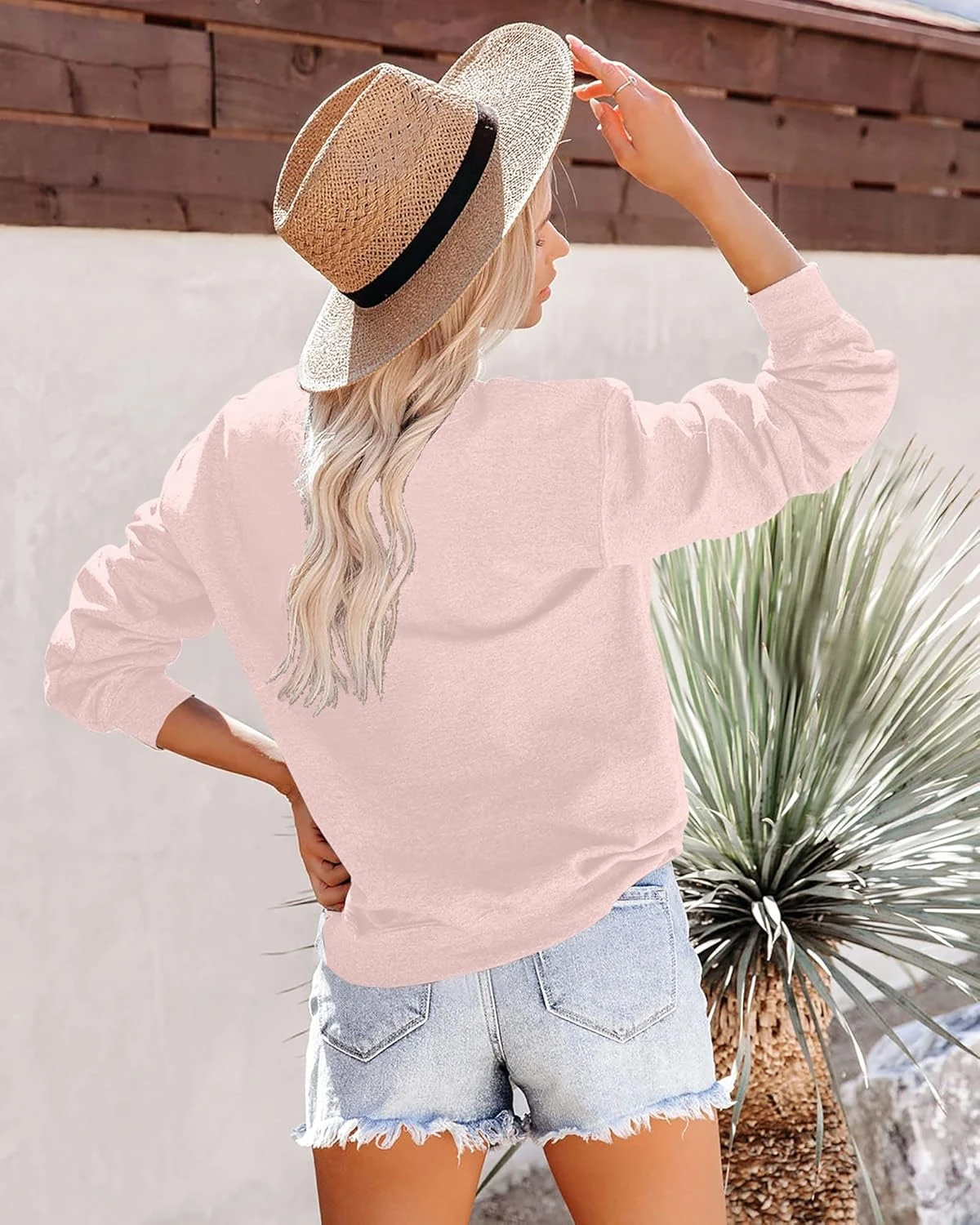 Women Christmas Sweatshirt Leopard Xmas Tree Print Blouse Funny Letter Graphic Top Long Sleeve Shirt Pullover Tee 6 Women Christmas Sweatshirt Leopard Xmas Tree Print Blouse Funny Letter Graphic Top Long Sleeve Shirt Pullover Tee - Image 4