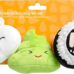 Pearhead Sushi Toys, Plush Squeaky Dog Toy Set, Pet Owner Must Have Dog Accessory, Pet Set, Holiday , Christmas Pet Stocking Stuffer, Set Of 3 -Xmas Mart Sales 81WYxDXdXhL. AC SL1500