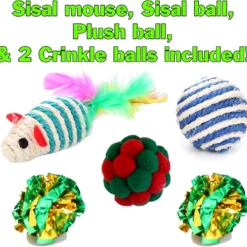 Smokey's Stash Christmas Cat Toys Stocking Catnip Toys Sisal Rope Kitten Toys For Cats 11 Smokey's Stash Christmas Cat Toys Stocking Catnip Toys Sisal Rope Kitten Toys For Cats -Xmas Mart Sales 81WdI9PrdIL. AC SL1500