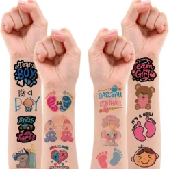 GENERIC Baby Shower Favors Temporary Larger Tattoos Stickers Party Favors Supplies Decorations Gift For Team Boy Girls 36Pcs Tattoos Cute Prizes Themed Christmas 11 GENERIC Baby Shower Favors Temporary Larger Tattoos Stickers Party Favors Supplies Decorations Gift For Team Boy Girls 36Pcs Tattoos Cute Prizes Themed Christmas -Xmas Mart Sales 81Z8zcTe6mL. AC SL1500