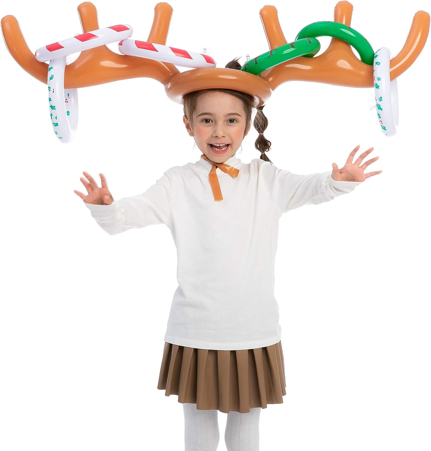 JOYIN Inflatable Antlers Toss Game Combo Set, Christmas Toss Games Reindeer Antler Toss Game Combo Game Set For Christmas Holiday Party Supplies One Size Fit All (Bingo Set) 5 JOYIN Inflatable Antlers Toss Game Combo Set, Christmas Toss Games Reindeer Antler Toss Game Combo Game Set For Christmas Holiday Party Supplies One Size Fit All (Bingo Set) - Image 3