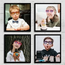 UTTPLL Kids Girl Heart Shaped Sunglasses Halloween Christmas Party Glasses For Photography Outdoor Beach UV 400 Protection -Xmas Mart Sales 81duwp2TGCL. AC UL1500