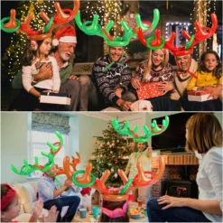 TURNMEON 3 Pack Inflatable Reindeer Antler Ring Toss Game For Christmas Holiday Thanksgiving Xmas Party Game Headband Inflatable Toys For Holiday Family School Photo Props Game(3 Antlers, 12 Rings) 14 TURNMEON 3 Pack Inflatable Reindeer Antler Ring Toss Game For Christmas Holiday Thanksgiving Xmas Party Game Headband Inflatable Toys For Holiday Family School Photo Props Game(3 Antlers, 12 Rings) -Xmas Mart Sales 81eiYxUzjmL. AC UL1500