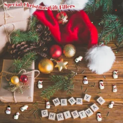 Soaoo 80 Pcs Christmas Mini Resin Snowman Figurines Christmas Micro Landscape Ornament Miniature Snowman Figurines With Hat Xmas Mini Snowmen Figures For DIY Fairy Garden Dollhouse Festival Decoration -Xmas Mart Sales 81gDxGQkzWL. AC SL1500