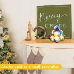 20 Pcs Christmas Cat Ball Toy Kitty Yarn Puffs Assorted Color Small Cat Toy Plush Kitty Soft Balls Cat Pom Pom Balls Fuzzy Kitty Balls For Pet Cat Kitten Kitty 1.6 Inch In Diameter -Xmas Mart Sales 81gy40ZURBL. AC SL1500