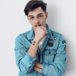 Temporary Tattoo Chinese 130+Designs Improved Realistic Fake Tattoo Of Chinese Characters,Waterproof Long-lasting Word Tattoos Temporary Christmas Gift -Xmas Mart Sales 81hMRP4UzAL. SL1500