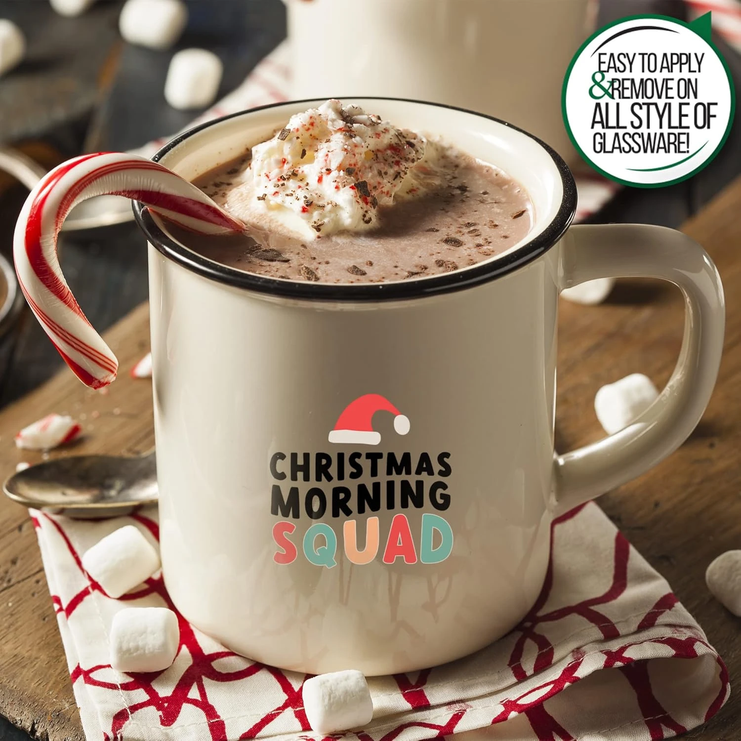 FashionTats Sassy Christmas Temporary Tattoos | Pack Of 36 | MADE IN THE USA | Skin Safe | Removable 7 FashionTats Sassy Christmas Temporary Tattoos | Pack Of 36 | MADE IN THE USA | Skin Safe | Removable - Image 5