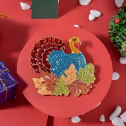 Christmas Brooches Pins For Women Girls, Glitter Enameled Thanksgiving Turkey Xmas Holiday Jewelry Brooch -Xmas Mart Sales 81inzI17xdL. AC UL1500