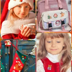 65PCS Christmas Acrylic Brooch Pins, Lorvain Cute Aesthetic Badges Pin Kawaii Xmas Backpack Pins Bear Santa Christmas Tree Elk Cartoon Brooch Pin For Women Girls Backpacks Bags Jackets Hoodies Hats -Xmas Mart Sales 81jFza3fFUL. AC UL1500