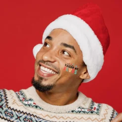 FashionTats Sassy Christmas Temporary Tattoos | Pack Of 36 | MADE IN THE USA | Skin Safe | Removable 10 FashionTats Sassy Christmas Temporary Tattoos | Pack Of 36 | MADE IN THE USA | Skin Safe | Removable -Xmas Mart Sales 81klnGdJYAL. SL1500