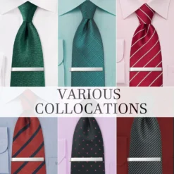 HAWSON 2.2 Inch Tie Clips For Men’s Regular Tie In Gift Box, Tie Bar & Pins Set For Necktie In Black Red White Blue Color, Suitable For Wedding Anniversary Valentine's Day Christmas Party Daily Wear -Xmas Mart Sales 81mCF43lBKL. AC UL1500