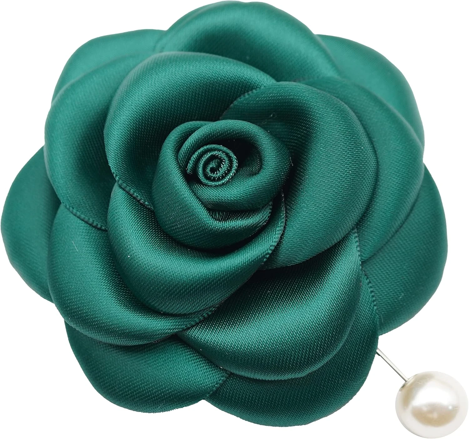 Fabric Rose Flower Pin Brooch By NhanDo Handmade – Green Flower Brooch Pin For Women And Men, Floral Brooch Pin For Wedding, Christmas Gift Ideas, Gift For New Year, Valentine's Day Gift, Gift For Girlfriend, Gift For Boyfriend 3 Fabric Rose Flower Pin Brooch By NhanDo Handmade – Green Flower Brooch Pin For Women And Men, Floral Brooch Pin For Wedding, Christmas Gift Ideas, Gift For New Year, Valentine's Day Gift, Gift For Girlfriend, Gift For Boyfriend