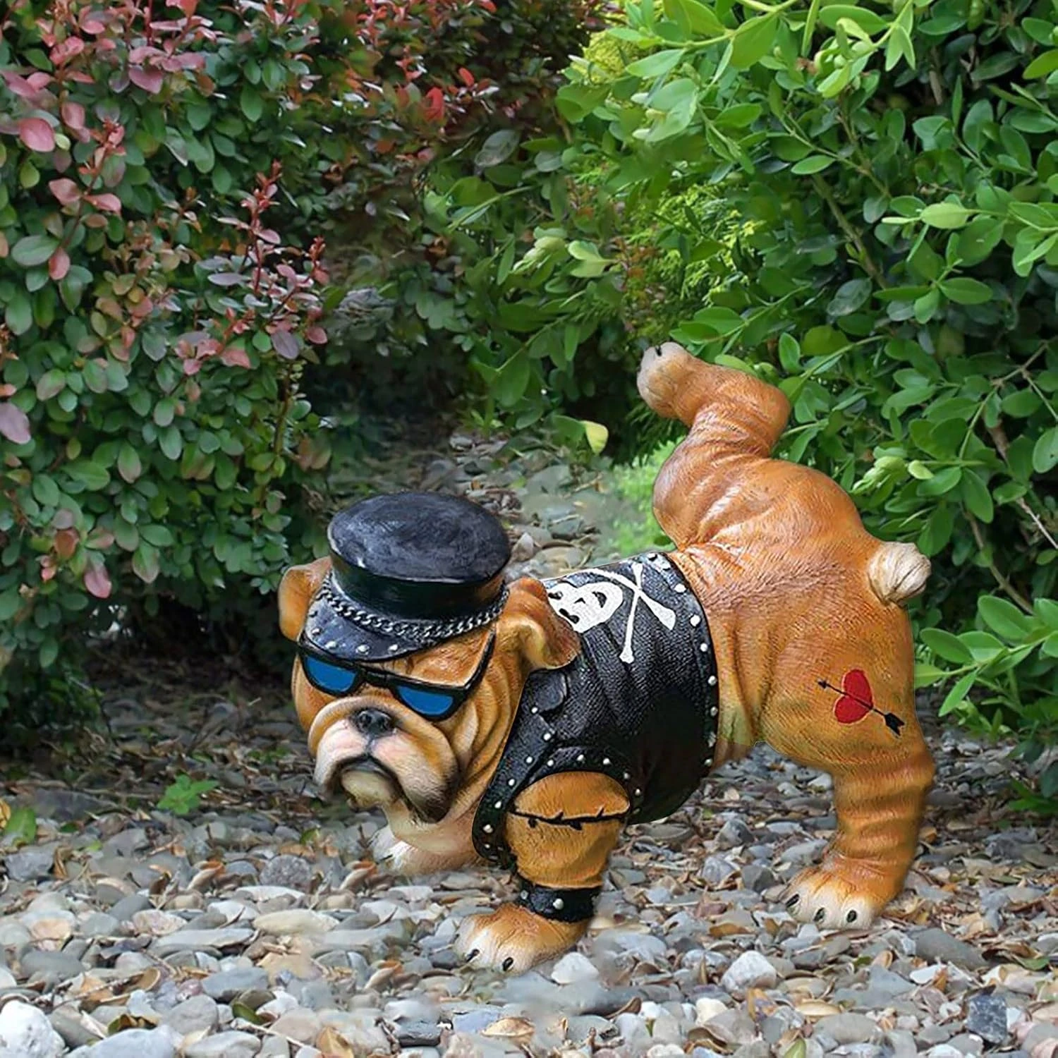 GENERIC Creative Peeing Dog Resin Statue Decoration, Funny Dog Statue Home Decor For Garden Yard, Garden Decor Ornaments, Outdoor Resin Sculpture, Housewarming Gifts Christmas (As Shows, 20.5 * 13.5 * 14.cm) 8 GENERIC Creative Peeing Dog Resin Statue Decoration, Funny Dog Statue Home Decor For Garden Yard, Garden Decor Ornaments, Outdoor Resin Sculpture, Housewarming Gifts Christmas (As Shows, 20.5 * 13.5 * 14.cm) - Image 6