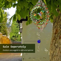 Aoedelyart Hummingbird Wind Spinner For Yard And Garden,12Inch 3D Stainless Steel Hummingbird Wind Spinner Metal Kinetic Yard Art,Garden Decor Worth Gift For Christmas Outdoor&Indoor Wind Sculpture -Xmas Mart Sales 81sKzuH0o9L. AC SL1500