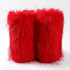 Waiirek Furry Boots For Women Fuzzy Fluffy Snow Boot Faux Fur Colorful With Round Toe Water Resistant Flat Shoes Rubber Sole For Girls Outdoor Christmas Fashion Party Gifts 10 Waiirek Furry Boots For Women Fuzzy Fluffy Snow Boot Faux Fur Colorful With Round Toe Water Resistant Flat Shoes Rubber Sole For Girls Outdoor Christmas Fashion Party Gifts -Xmas Mart Sales 81tH vn1eSL. AC UL1500