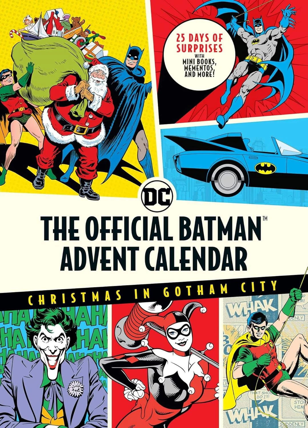 The Official Batman™ Advent Calendar: Christmas In Gotham City: 25 Days Of Surprises With Mini Books, Mementos, And More! (Batman Books, Fun Holiday Advent Calendar, Super Hero) Calendar – Advent Calendar, October 26, 2021 3 The Official Batman™ Advent Calendar: Christmas In Gotham City: 25 Days Of Surprises With Mini Books, Mementos, And More! (Batman Books, Fun Holiday Advent Calendar, Super Hero) Calendar – Advent Calendar, October 26, 2021