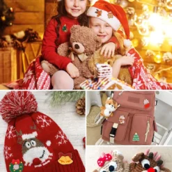 65PCS Christmas Acrylic Brooch Pins, Lorvain Cute Aesthetic Badges Pin Kawaii Xmas Backpack Pins Bear Santa Christmas Tree Elk Cartoon Brooch Pin For Women Girls Backpacks Bags Jackets Hoodies Hats -Xmas Mart Sales 81tqG4QOkGL. AC UL1500