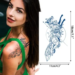 Aresvns Semi-Permanent Tattoos For Men And Boys,Realistic Temporary Tattoo Waterproof & Long-Lasting 1-2 Weeks,Lifelike Fake Tattoo Stickers 6 Sheets Christmas Gift 12 Aresvns Semi-Permanent Tattoos For Men And Boys,Realistic Temporary Tattoo Waterproof & Long-Lasting 1-2 Weeks,Lifelike Fake Tattoo Stickers 6 Sheets Christmas Gift -Xmas Mart Sales 81w0D2Z138L. SL1500