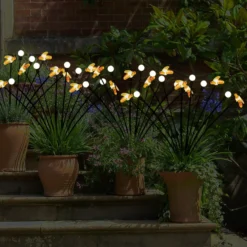 New Designed 4 Packs 40 LED Swaying Solar Firefly Lights, 8 Modes Solar Swaying Lights For Outdoor Garden Decor, Waterproof Outdoor Solar Garden Lights For Christmas Yard Patio Pathway Decorations -Xmas Mart Sales 81wAKGvS3 L. AC SL1500