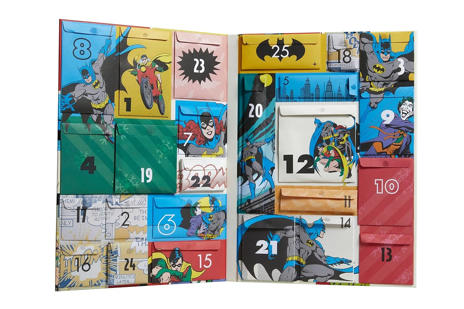 The Official Batman™ Advent Calendar: Christmas In Gotham City: 25 Days Of Surprises With Mini Books, Mementos, And More! (Batman Books, Fun Holiday Advent Calendar, Super Hero) Calendar – Advent Calendar, October 26, 2021 4 The Official Batman™ Advent Calendar: Christmas In Gotham City: 25 Days Of Surprises With Mini Books, Mementos, And More! (Batman Books, Fun Holiday Advent Calendar, Super Hero) Calendar – Advent Calendar, October 26, 2021 - Image 2