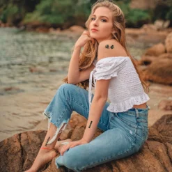 Temporary Tattoo Chinese 130+Designs Improved Realistic Fake Tattoo Of Chinese Characters,Waterproof Long-lasting Word Tattoos Temporary Christmas Gift -Xmas Mart Sales 81yHD2ty8uL. SL1500