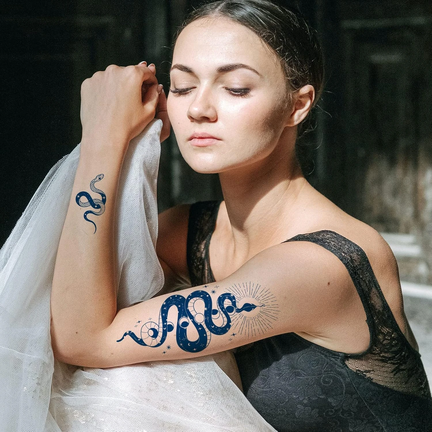 Aresvns Semi Permanent Tattoo For Men And Women,Waterproof And Long-Lasting 2 Weeks Tattoos, Realistic Fake Tattoos Stickers Christmas Gift 5 Aresvns Semi Permanent Tattoo For Men And Women,Waterproof And Long-Lasting 2 Weeks Tattoos, Realistic Fake Tattoos Stickers Christmas Gift - Image 3