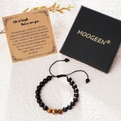 To Mens Gifts Bracelet For Dad Son My Man Boyfriend Husband Brother Grandson Grandpa Bonus Dad Nephew Uncle Birthday Father's Day Anniversary Graduation Christmas Gifts For Him Tiger Eye Mens Bracelet -Xmas Mart Sales 91RnIGyM8XL. AC UL1500