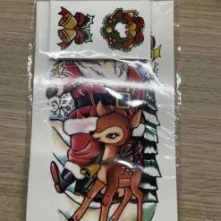 Metuu Novel Christmas Temporary Tattoos,40 Sheets Forearm Face Hand Cute Funny Christmas Tattoos For Men Women Kids, Large Snowman Santa Claus Christmas Tree Glass Ball Reindeer Elk Colorful Realistic Christmas Decoration Waterproof Fake Temp Tattoo Stickers 17 Metuu Novel Christmas Temporary Tattoos,40 Sheets Forearm Face Hand Cute Funny Christmas Tattoos For Men Women Kids, Large Snowman Santa Claus Christmas Tree Glass Ball Reindeer Elk Colorful Realistic Christmas Decoration Waterproof Fake Temp Tattoo Stickers -Xmas Mart Sales 91aRdWNnNL. SL1500