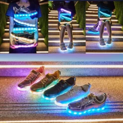 YIQIZQ Led Light Up Shoes For Kids High Top Sneakers For Boys Girls Low-Top Dancing Shoes For Halloween Christmas Party With USB Charging 15 YIQIZQ Led Light Up Shoes For Kids High Top Sneakers For Boys Girls Low-Top Dancing Shoes For Halloween Christmas Party With USB Charging -Xmas Mart Sales 91cymCtfb0L. AC UL1500