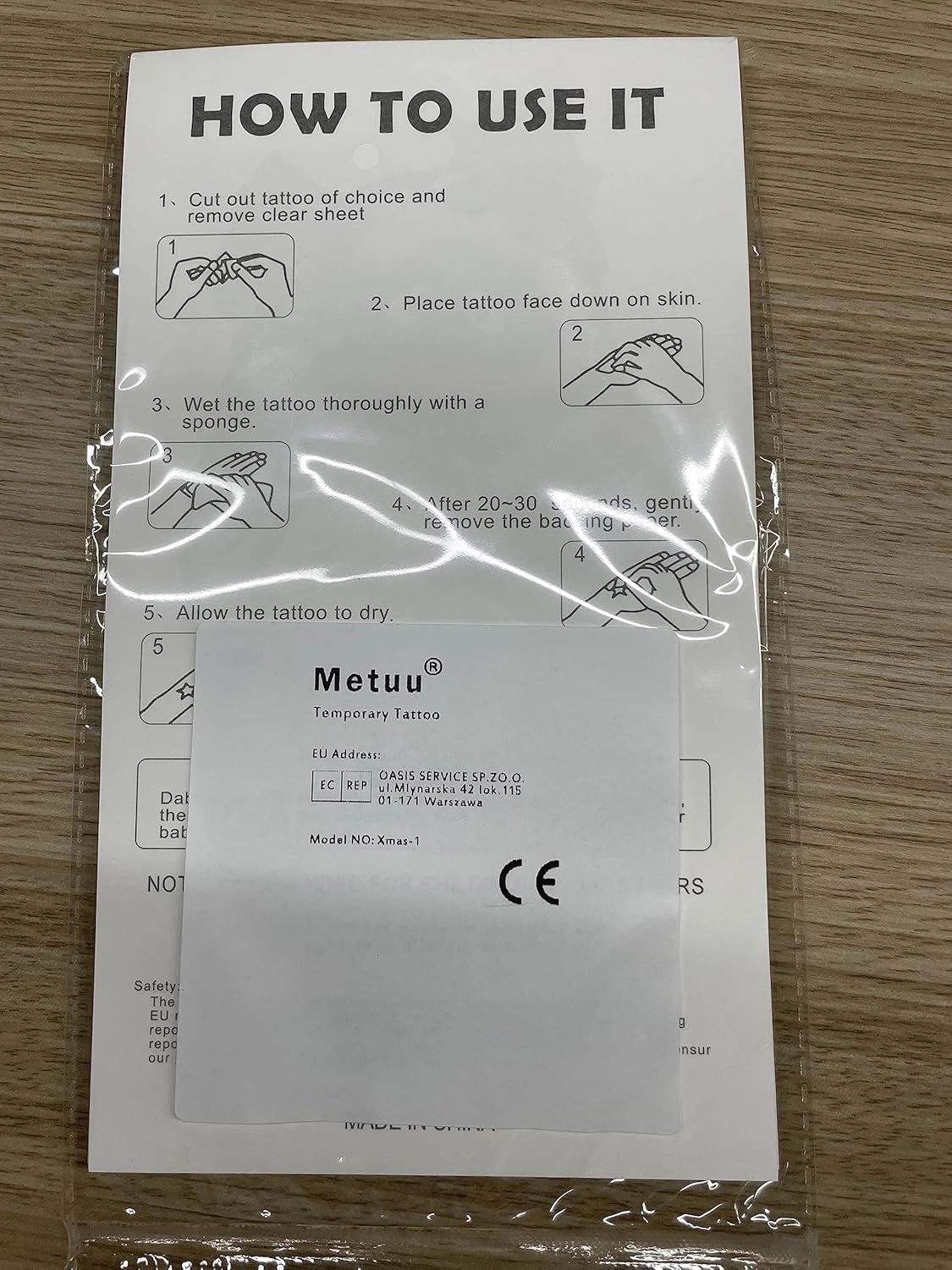 Metuu Novel Christmas Temporary Tattoos,40 Sheets Forearm Face Hand Cute Funny Christmas Tattoos For Men Women Kids, Large Snowman Santa Claus Christmas Tree Glass Ball Reindeer Elk Colorful Realistic Christmas Decoration Waterproof Fake Temp Tattoo Stickers 9 Metuu Novel Christmas Temporary Tattoos,40 Sheets Forearm Face Hand Cute Funny Christmas Tattoos For Men Women Kids, Large Snowman Santa Claus Christmas Tree Glass Ball Reindeer Elk Colorful Realistic Christmas Decoration Waterproof Fake Temp Tattoo Stickers - Image 7