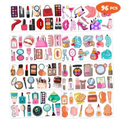 GENERIC 96 PCS Spa Makeup Temporary Tattoo Stickers Theme Birthday Party Decorations Supplies Favors Decor Cute Beauty Cosmetic Nail Tattoos Sticker Gifts For Kids Girls Women School Prizes Carnival Christmas 11 GENERIC 96 PCS Spa Makeup Temporary Tattoo Stickers Theme Birthday Party Decorations Supplies Favors Decor Cute Beauty Cosmetic Nail Tattoos Sticker Gifts For Kids Girls Women School Prizes Carnival Christmas -Xmas Mart Sales 91i0LG3YN0L. SL1500