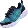 PYYIQI Fiber Optic Led Shoes For Kids Light Up Sneaker Shoes For Boys Girls Flashing Dancing Shoes For Festivals, Christmas, Halloween, New Year Party With USB Charging -Xmas Mart Sales 91pm0xkKrNL. AC UL1500
