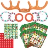 JOYIN Inflatable Antlers Toss Game Combo Set, Christmas Toss Games Reindeer Antler Toss Game Combo Game Set For Christmas Holiday Party Supplies One Size Fit All (Bingo Set) -Xmas Mart Sales A1qrGJ1qI7L. AC SL1500