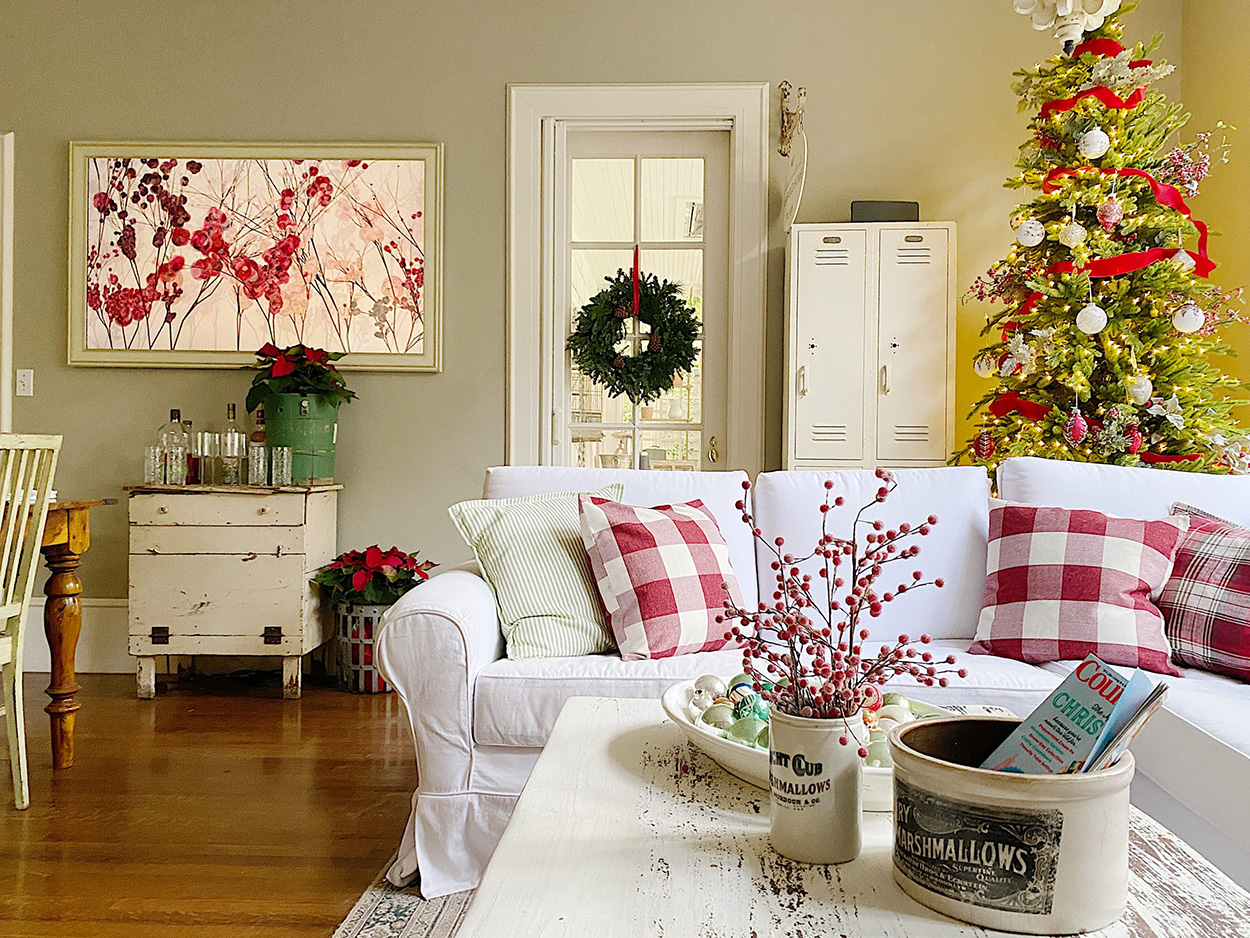 Xmas Mart Sales -Xmas Mart Sales Christmas Family Room Home Tour scaled 1